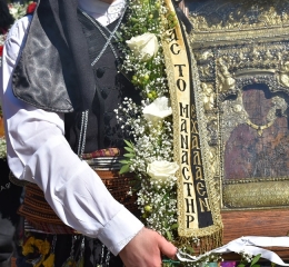 Καβάλα: Υποδέχεται την εικόνα της Παναγίας Σουμελά.