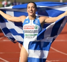 Εμμανουηλίδου: Χάλκινο μετάλλιο στα 100μ. στο ευρωπαϊκό Κ23 του Μπέργκεν