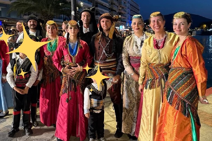 Στη λιτανεία της εικόνας της Αγίας Παρασκευής συμμετείχαν οι «Κομνηνοί» Ευβοίας