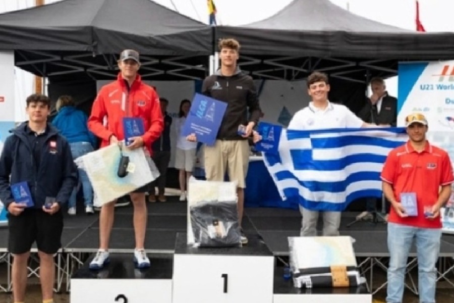 Χάλκινο μετάλλιο οι Κυφίδης και Πετριανός στο παγκόσμιο ILCA U21