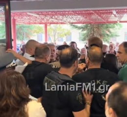 Ένταση στο νοσοκομείο Λαμίας με τον Άδωνι Γεωργιάδη στα εγκαίνια νέου τμήματος
