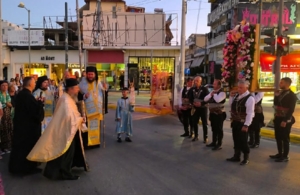 Την ημέρα της Κοιμήσεως της Θεοτόκου τίμησε, με το πάτριο ημερολόγιο, ο «Μανουήλ Κομνηνός» Πετρούπολης