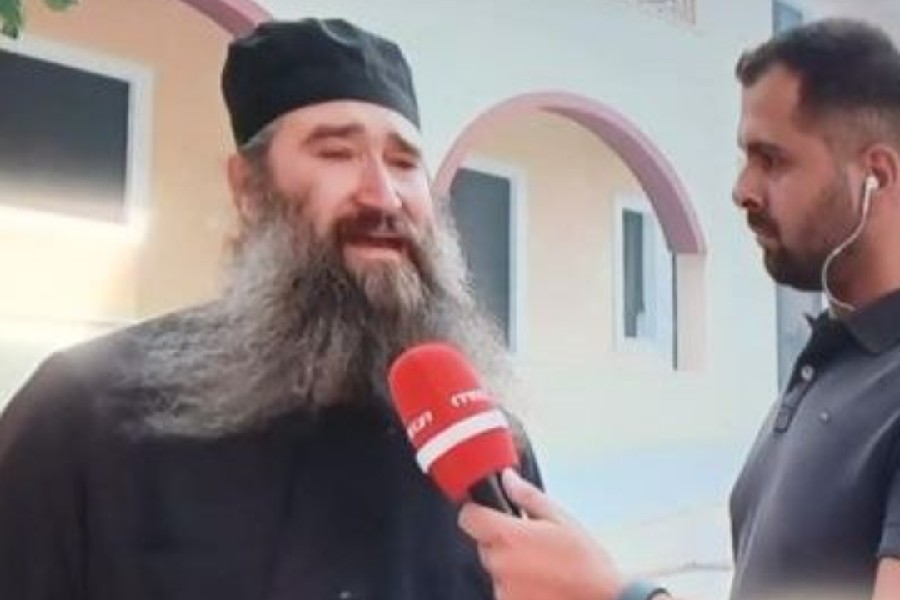Φωτιά στα Συχαινά Αχαΐας &#8211; Πατέρας Γερβάσιος: «Σώθηκε από θαύμα το μοναστήρι της Αγίας Παρασκευής»