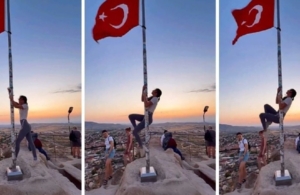 Χαμός στην Τουρκία με τουρίστρια που έκανε pole dancing σε στύλο με την σημαία