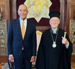 Σφοδρές αντιδράσεις στην Τουρκία για τη συνάντηση Βαρθολομαίου με τον Αμερικανό πρεσβευτή