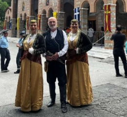 Στις εορταστικές εκδηλώσεις στην Ι.Μ.Παναγίας Σουμελά στο Βέρμιο συμμετείχε ο «Άγιος Θεόδωρος Γαβράς»