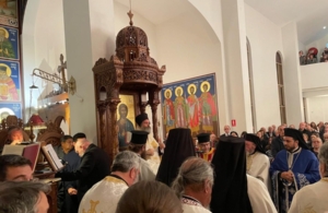 Ο Αρχιεπίσκοπος Αυστραλίας στην Παναγία Σουμελά Μελβούρνης