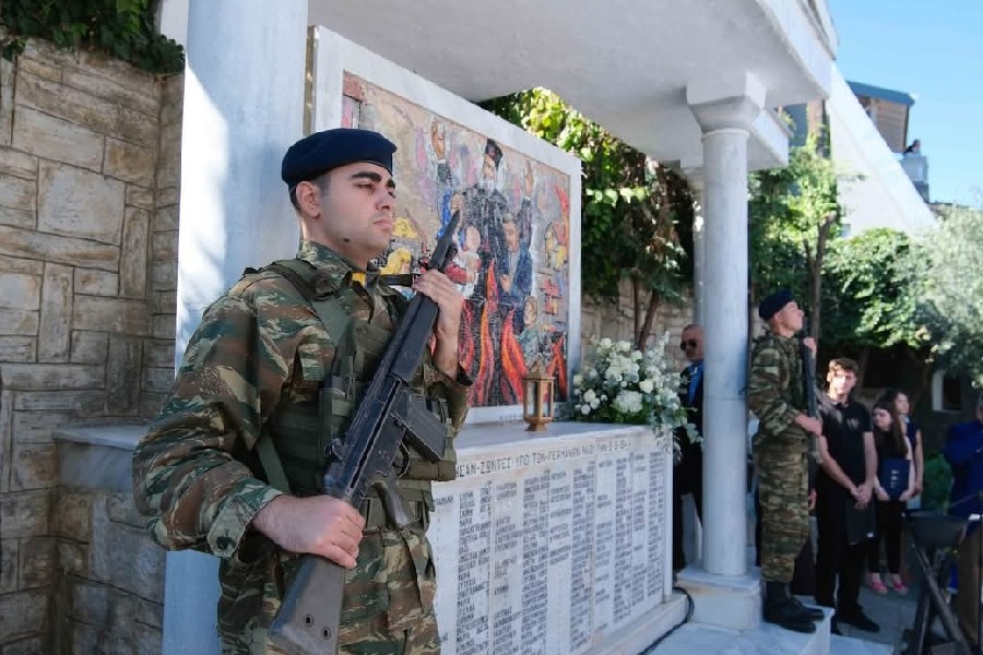 Τα θύματα του Ολοκαυτώματος του Χορτιάτη τίμησε η Ένωση Ποντίων Πανοράματος