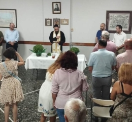 Τον αγιασμό του τέλεσε ο «Εύξεινος Πόντος» Μεταμόρφωσης