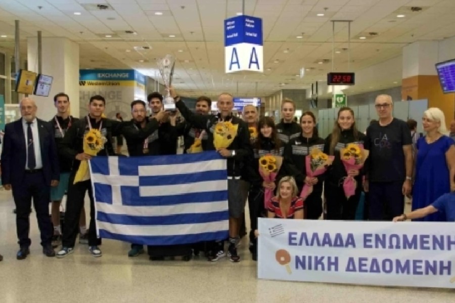 Πινγκ Πονγκ: Θερμή υποδοχή στις εθνικές ομάδες από το βαλκανικό πρωτάθλημα