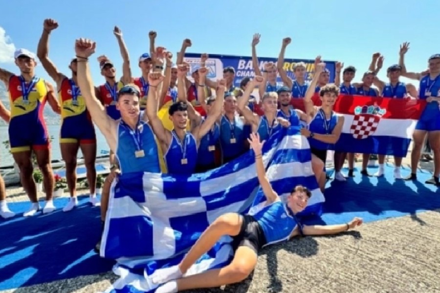 Κωπηλασία: Πρωτιά με 15 μετάλλια για τα ελληνικά κουπιά στο βαλκανικό πρωτάθλημα στα Γιάννενα