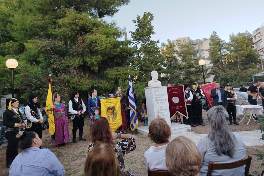 Τιμή στον Εθνομάρτυρα της Ποντιακής Δημοσιογραφίας Νικόλαο Καπετανίδη στο Μαρούσι