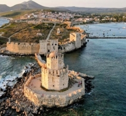 Το Κάστρο της Μεθώνης στο αγιάζι των αιώνων