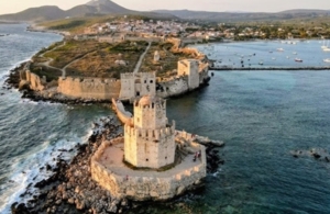 Το Κάστρο της Μεθώνης στο αγιάζι των αιώνων