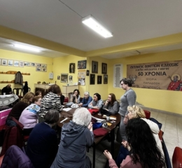 Συνεχίζονται πυρετωδώς τα μαθήματα κοπτικής-ραπτικής στον «Άγιο Θεόδωρο Γαβρά» Έδεσσας