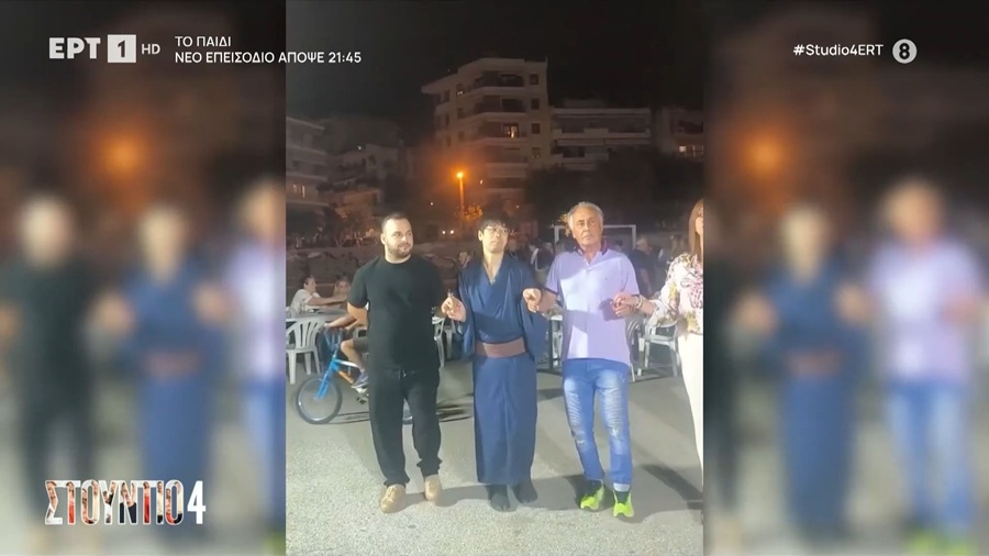 Καλαμαριά: Ιάπωνας καθηγητής μελετά τον ποντιακό πολιτισμό και χορεύει σε εκδήλωση