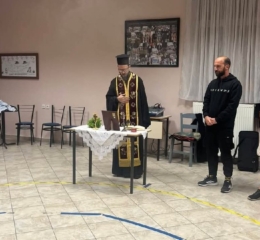 Τον καθιερωμένο αγιασμό του τέλεσε ο Μορφωτικός Σύλλογος Κοκκινοχώματος