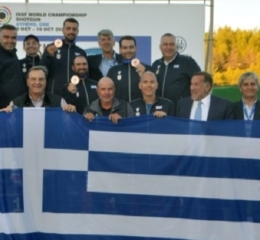 Σκοποβολή: Χάλκινο στο ομαδικό του σκητ ανδρών η Ελλάδα στο παγκόσμιο πρωτάθλημα της Μαλακάσας