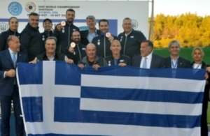 Σκοποβολή: Χάλκινο στο ομαδικό του σκητ ανδρών η Ελλάδα στο παγκόσμιο πρωτάθλημα της Μαλακάσας