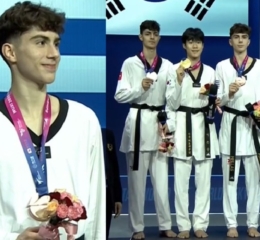 Έγραψε Ιστορία ο Άρης Ψαρρός: Χάλκινο μετάλλιο στο Παγκόσμιο Πρωτάθλημα Ταεκβοντό!