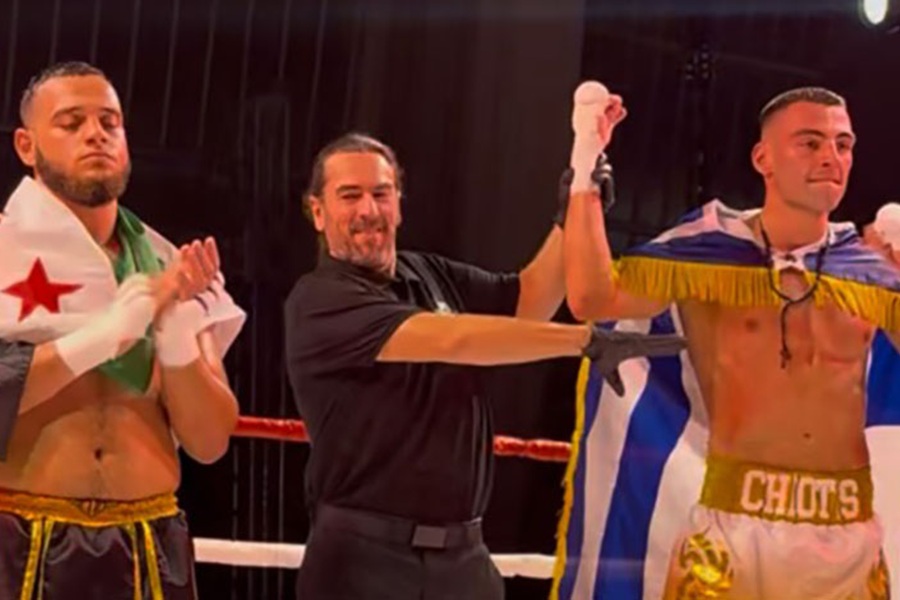 Ο Δημήτρης Χιώτης νικητής σε σκληρή μάχη με Mohammed Al Hassan στο «Hall of Champions 11 by Lonsdale»