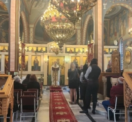 Θεία Λειτουργία και τέλεση πάνδημου ετήσιου μνημοσύνου στην Ιερά Μονή Αγίου Γεωργίου Περιστερεώτα