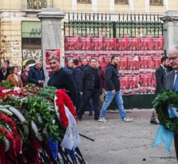 Στο Πολυτεχνείο ο Πρόεδρος της Δημοκρατίας: Το μήνυμα είναι η διαρκής προστασία της δημοκρατίας μέσα σε συνθήκες κοινοβουλευτισμού