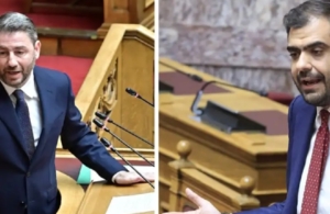 Σκληρή κόντρα Μαρινάκη και Ανδρουλάκη στη Βουλή: «Είπατε ψέματα σε πανελλήνια μετάδοση» – «Πρέπει να φύγετε, είστε επικίνδυνοι»