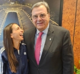 Αναστασία Μαρινάκου: Στο πρόγραμμα «Υιοθετήστε έναν Αθλητή» της Ελληνικής Ολυμπιακής Επιτροπής