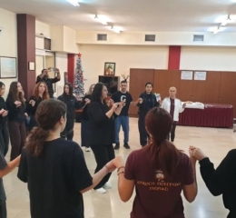 Κοινή πρόβα για τα χορευτικά τμήματα που θα εκπροσωπήσουν την Πιερία στο 19ο Φεστιβάλ Ποντιακών Χορών