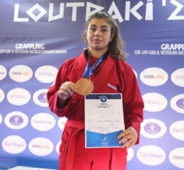 «Χάλκινη» η Έλενα Ζαϊμίδου στο Λουτράκι