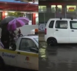 Κακοκαιρία Adel: Μεγάλα προβλήματα στην Αθήνα &#8211; Μεταφέρουν κόσμο με καρότσες στον ΗΣΑΠ του Μοσχάτου