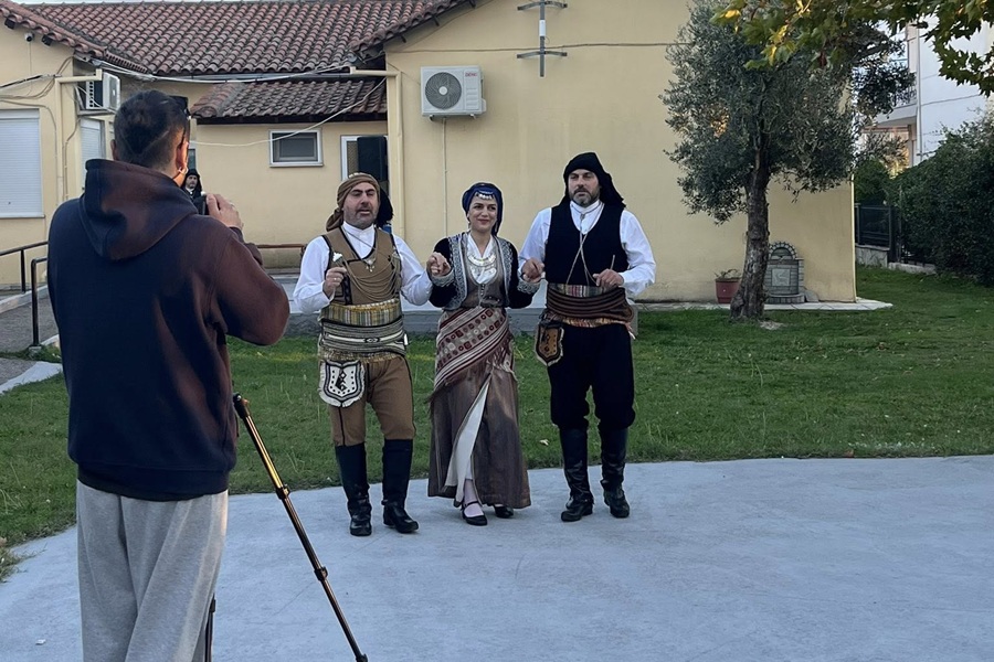 Γυρίσματα του Πόντος TV για την ανάδειξη του Συλλόγου Ποντίων Πολυκάστρου και Περιχώρων «Οι Ακρίτες».