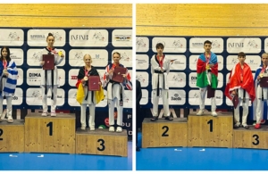 Διπλή επιτυχία με Καλογήρου και Αηδονίδη στο Ευρωπαϊκό πρωτάθλημα Ταεκβοντό Εφήβων – Νεανίδων