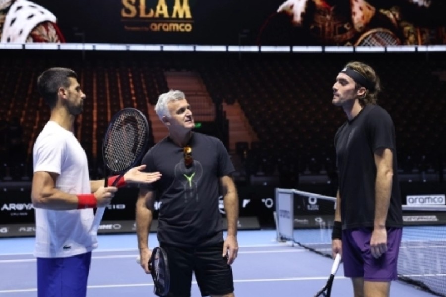 Τσιτσιπάς, Τζόκοβιτς: Κοινή… πρόβα τζενεράλε πριν το Australian Open