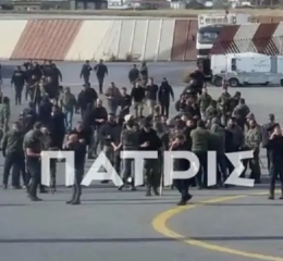Ηράκλειο: Στην πίστα του αεροδρομίου Νίκος Καζαντζάκης εισέβαλλαν αγρότες