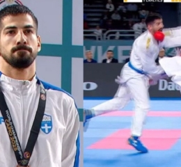 Χάλκινος Παγκόσμιος Πρωταθλητής Καράτε ο Στέφανος Ξένος στο Κάιρο