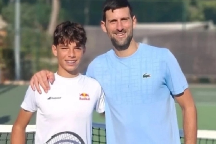 Τζόκοβιτς σε Παγώνη: «Θυμήσου αυτή τη στιγμή όταν κερδίσεις το πρώτο Slam»