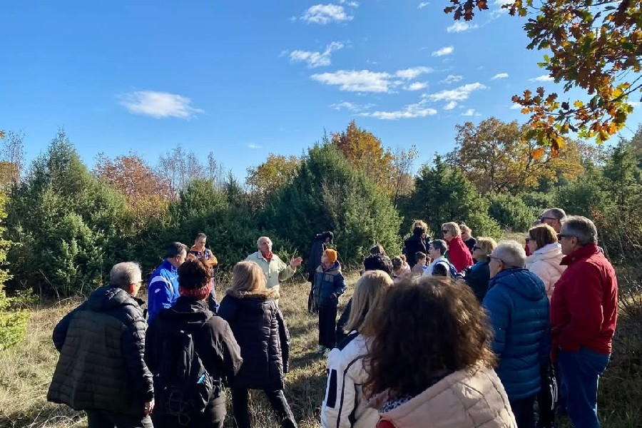 Περίπατο στο Δάσος των Κέδρων συνδιοργάνωσαν η Εύξεινος Λέσχη Ποντίων Νάουσας και η Βιβλιοθήκη Γιαννακοχωρίου «Ηλίας Τσέχος»