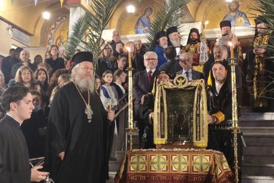 Ο Άγιος Ελευθέριος Αχαρνών υποδέχθηκε την Παναγία Σουμελά