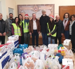 Το μήνυμα των Χριστουγέννων μέσα από την έμπρακτη προσφορά της Ένωσης Ποντίων Πιερίας