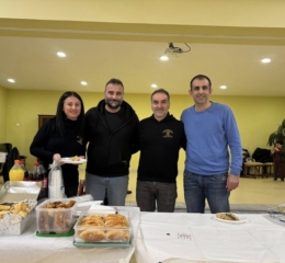 Έκοψε την πίτα του «Το Βυζάντιο» Κρηνίδων