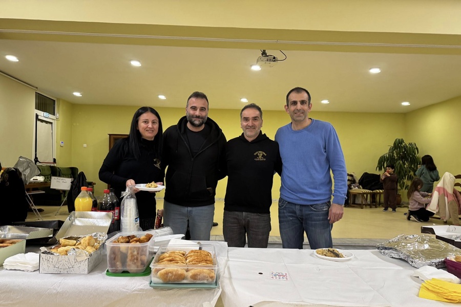 Έκοψε την πίτα του «Το Βυζάντιο» Κρηνίδων