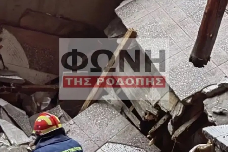 Ροδόπη: Κατέρρευσε πάτωμα εστιατορίου – Στο νοσοκομείο 9 τραυματίες