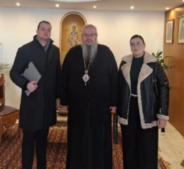 Συνάντηση με τον Σεβασμιότατο Μητροπολίτη Λαρίσης και Τυρνάβου κ.κ. Ιερώνυμο είχαν οι Φοιτητές Λάρισας