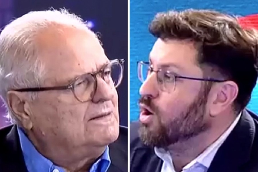 Καβγάς on air Δρυμιώτη-Ζαχαριάδη για τη Χίο: «Γιατί πιστεύετε τους λαθρομετανάστες;» – «Κάνετε βρωμερό αντικομμουνισμό»