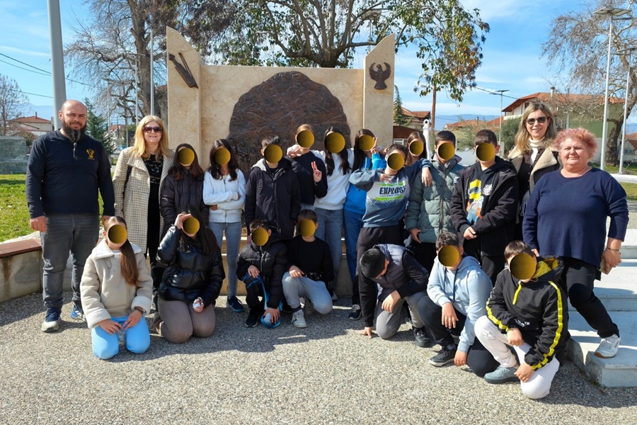 Ο Σύλλογος Ποντίων Μακροχωρίου υποδέχτηκε παιδιά Γυμνασίου