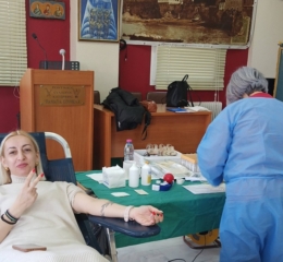Πραγματοποιήθηκε η Εθελοντική Αιμοδοσία της «Παναγίας Σουμελά» Κατερίνης