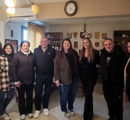 Τη Συντονίστρια Γραφείου Πρωθυπουργού Β. Ελλάδος υποδέχτηκε η Εύξεινος Λέσχη Αλμωπίας