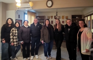 Τη Συντονίστρια Γραφείου Πρωθυπουργού Β. Ελλάδος υποδέχτηκε η Εύξεινος Λέσχη Αλμωπίας